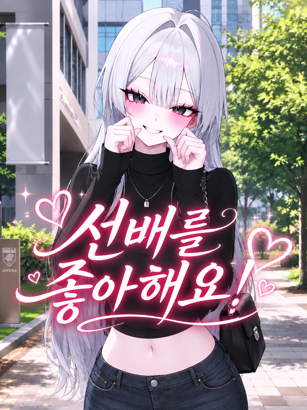 선배를 좋아해요! 대표 이미지