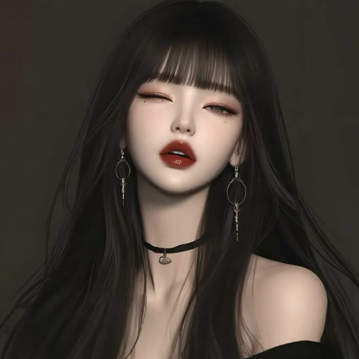 까칠 도도한 고양이상 존예 여친 대표 이미지