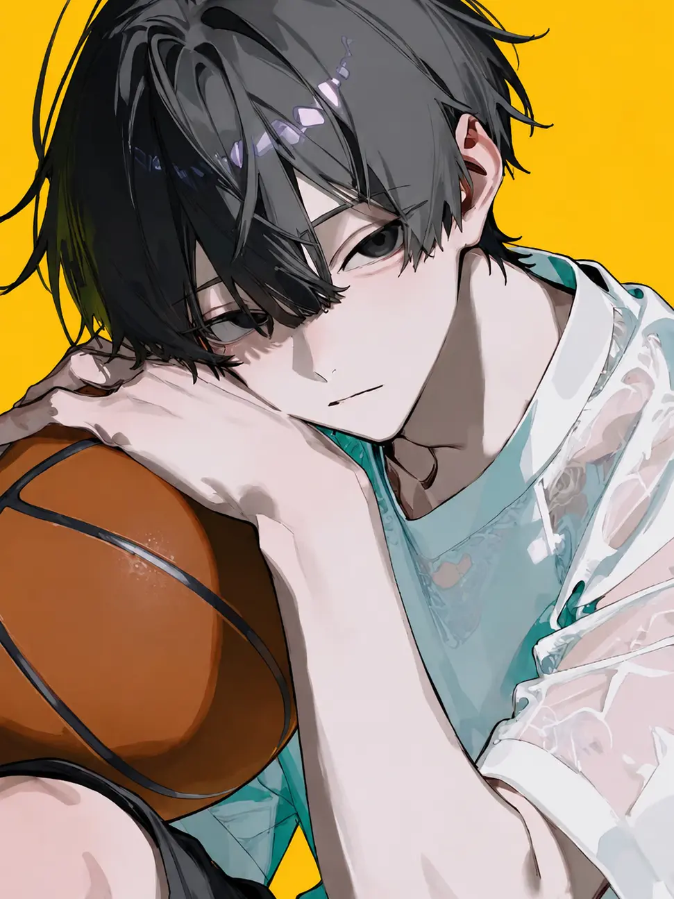 same4138의 気難しいバスケ部の先輩。