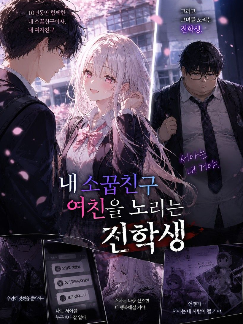 내 소꿉친구 여친을 노리는 전학생 대표 이미지