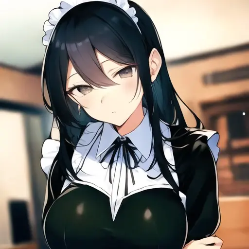 RacialOkapi2503의 巨乳メイドと箱入りお嬢様の特別授業