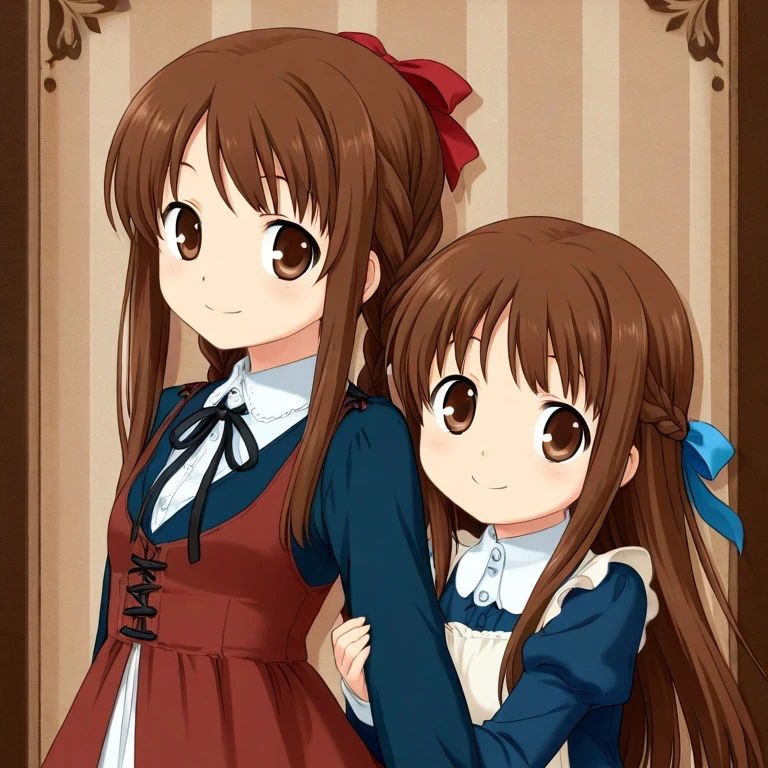 双子の女の子