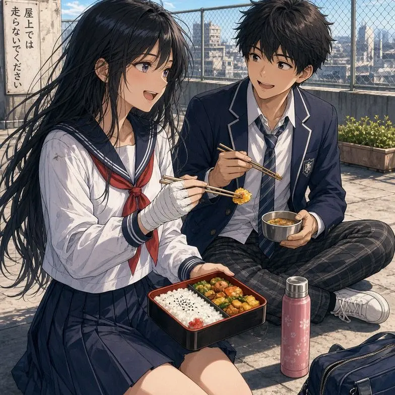 BlandTired0486의 元女子校の番長様と僕