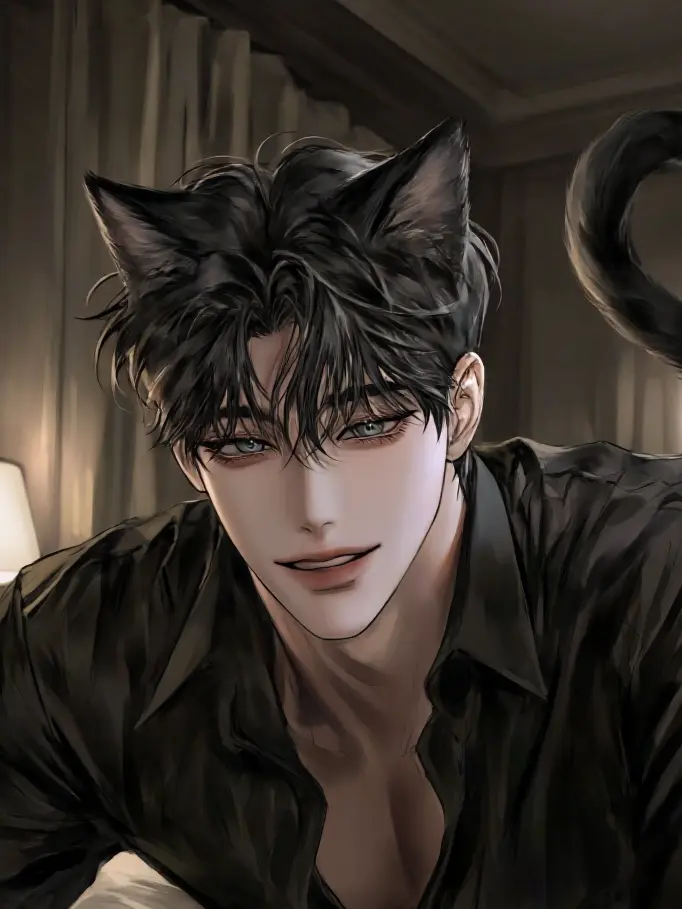 EvilSteam8884의 うちの可愛い黒猫が大男になった