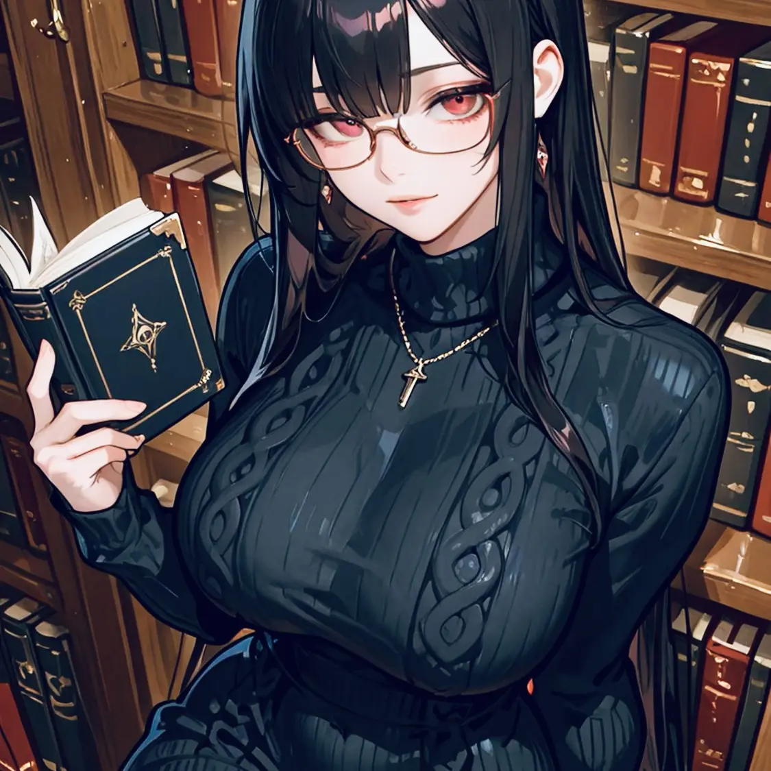 BrassyLava2697의 怪しいお姉さん？