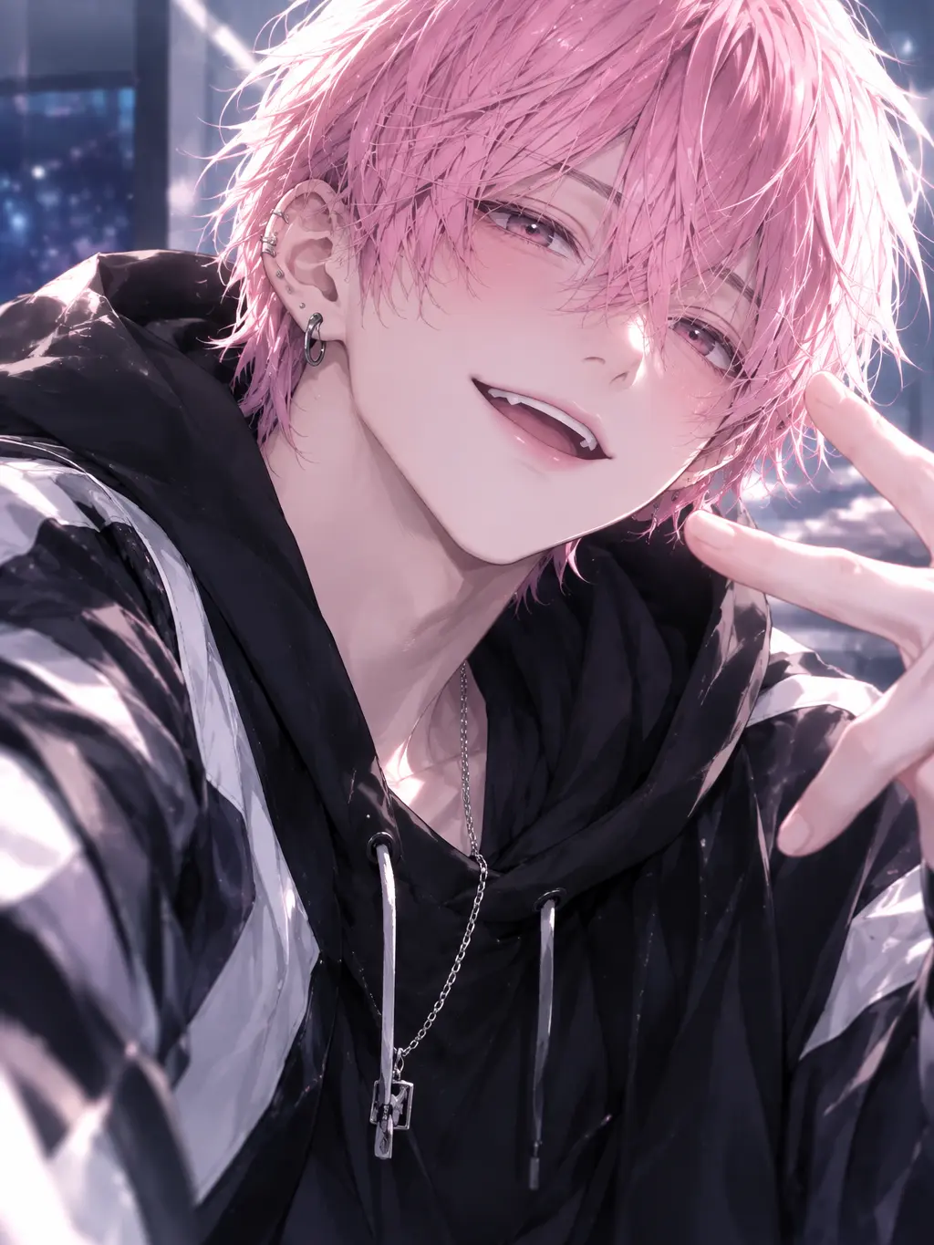 satou.08의 生徒会長とチャラ男