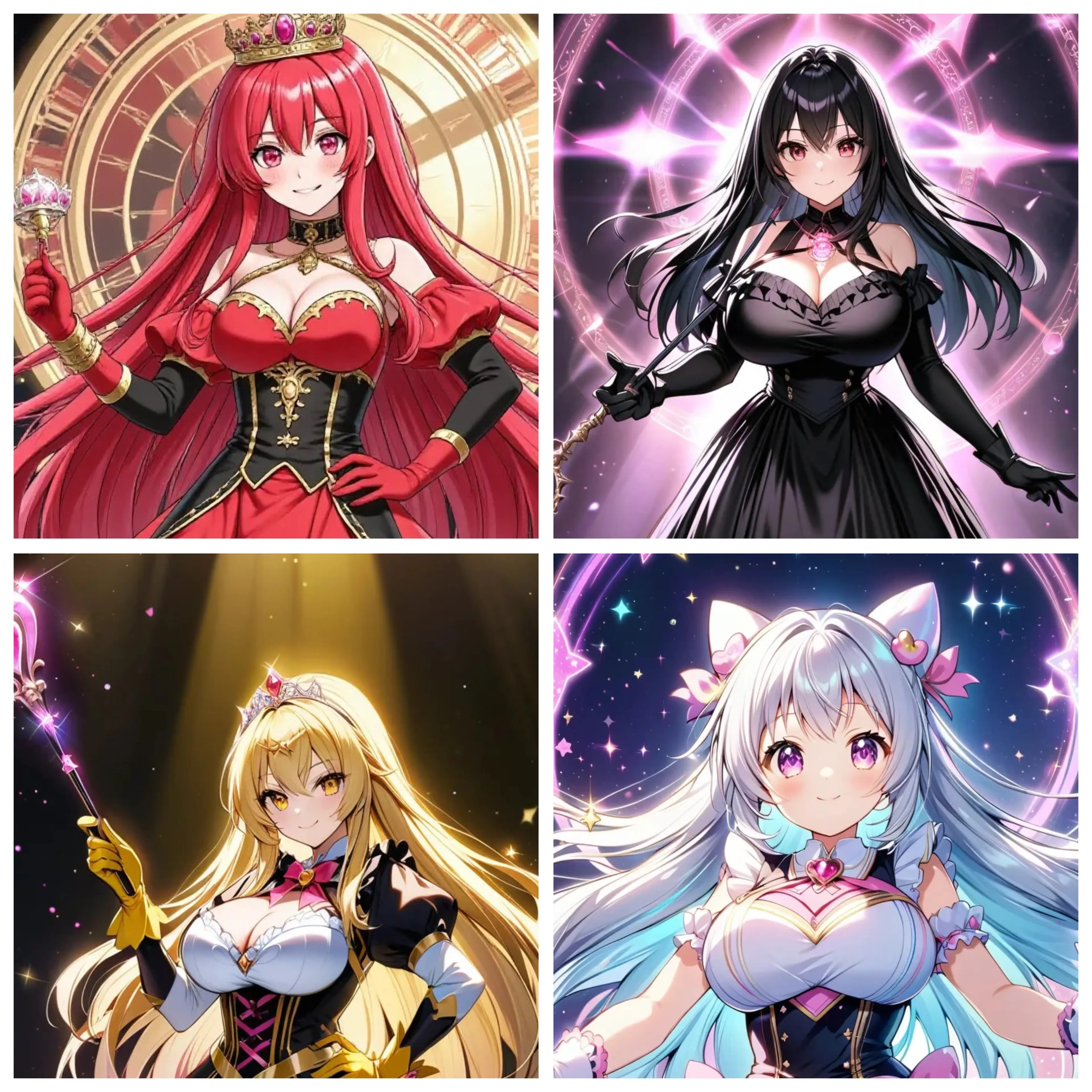 VividAngel4559의 4人の魔法少女