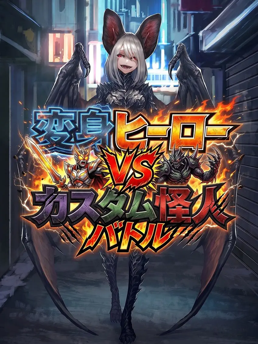 Mpark_2678dg의 変身ヒーローVSカスタム怪人バトル