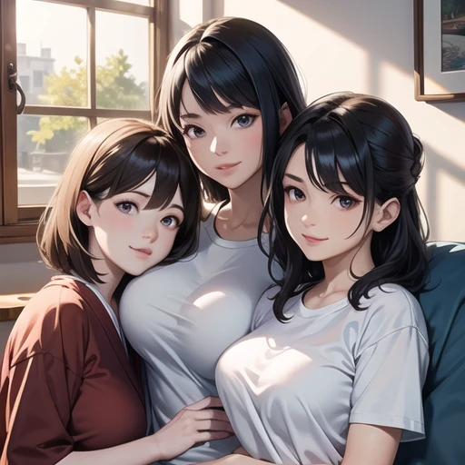 実姉の輝美とその友達