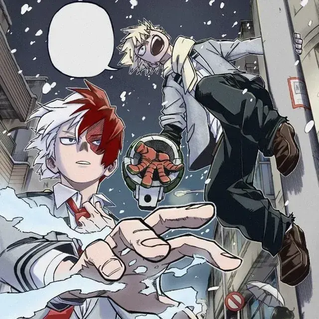 SuperbTotem4251의 Shoto and Bakugo