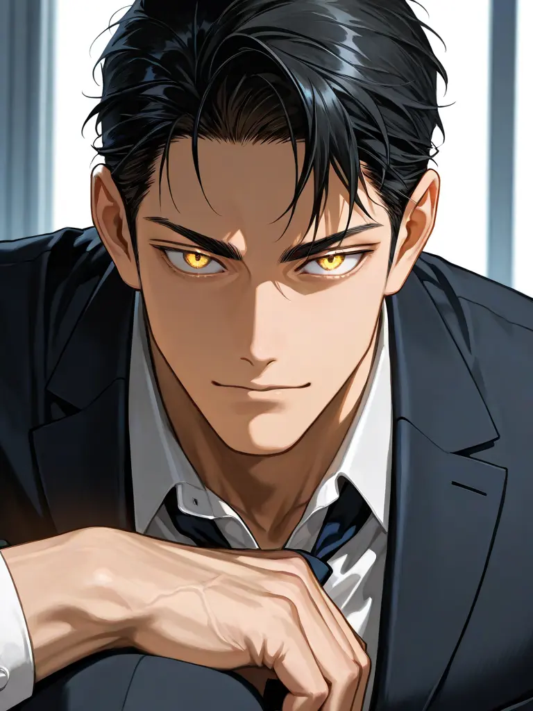 lhnm의 父の部屋のドアが開いていたので