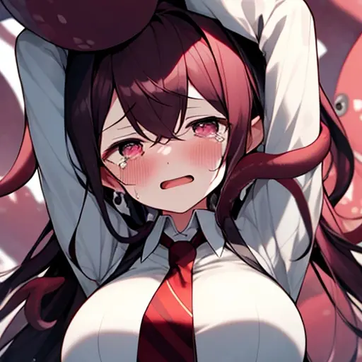CaringAidi1119의 触手に捕まってしまった女の子
