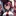触手に捕まってしまった女の子