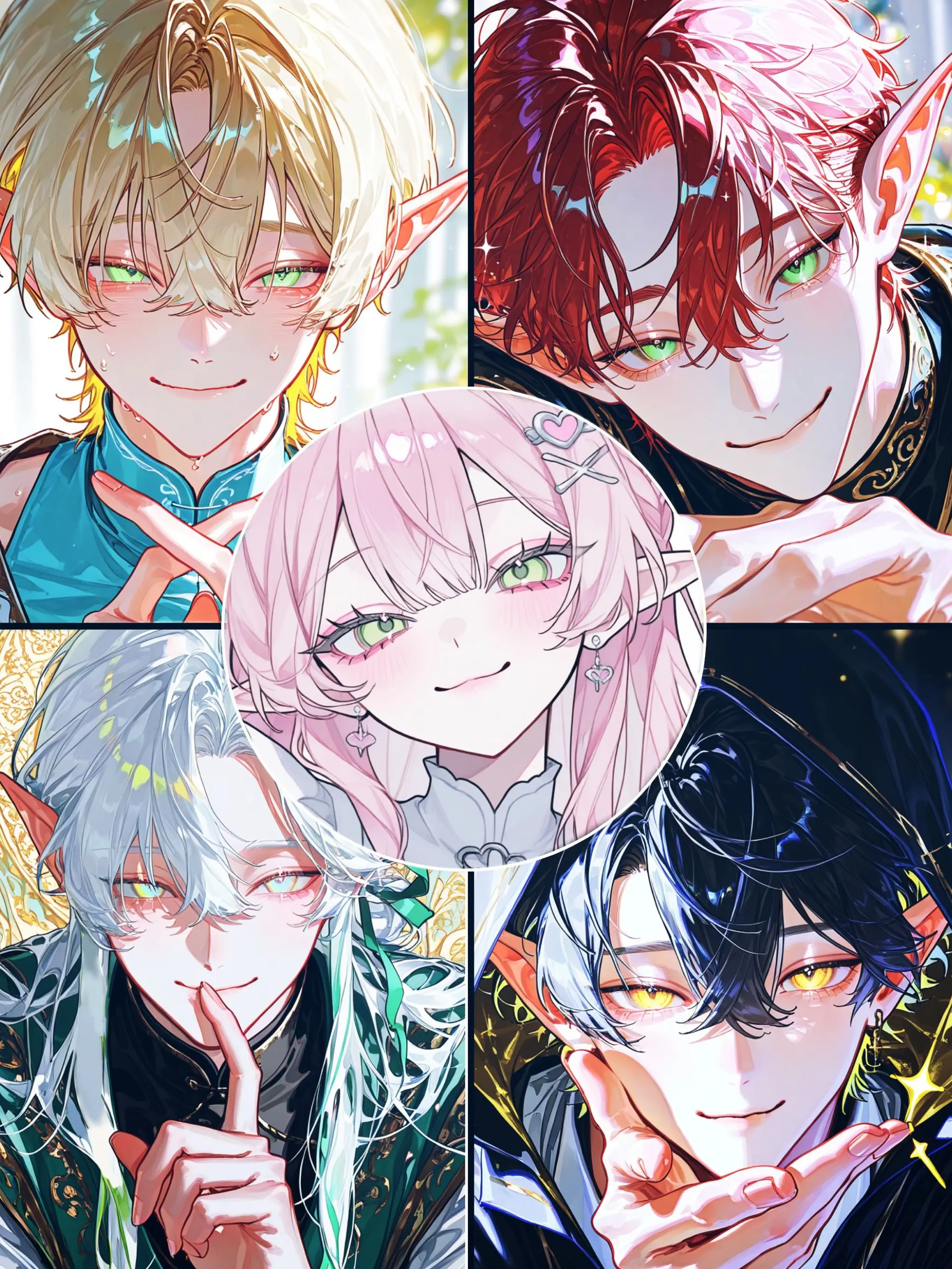 waui89의 か弱く周りを騙すエルフ×元愛され者エルフ