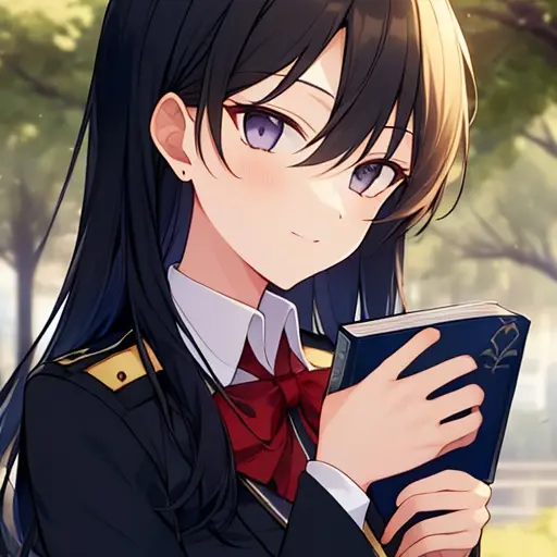 Tamaoso16의 彼女はいつも本を読んでいる。