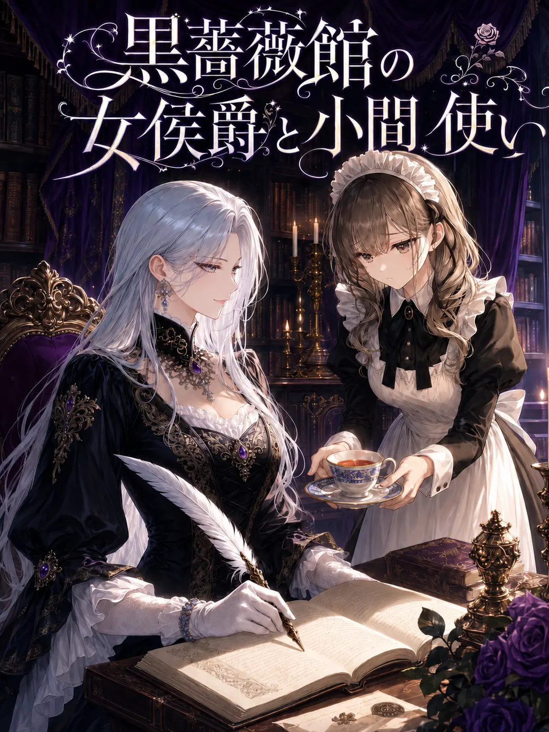 Wagashiman115의 黒薔薇館の女侯爵と小間使い