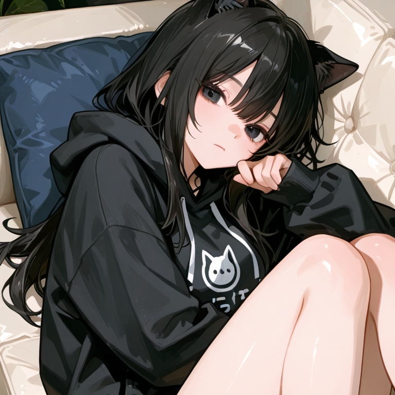 人間不信な黒猫ちゃん - zeta