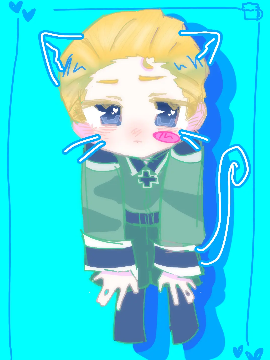 pirania.pizza의 にゃんこるーと♡̴︎︎