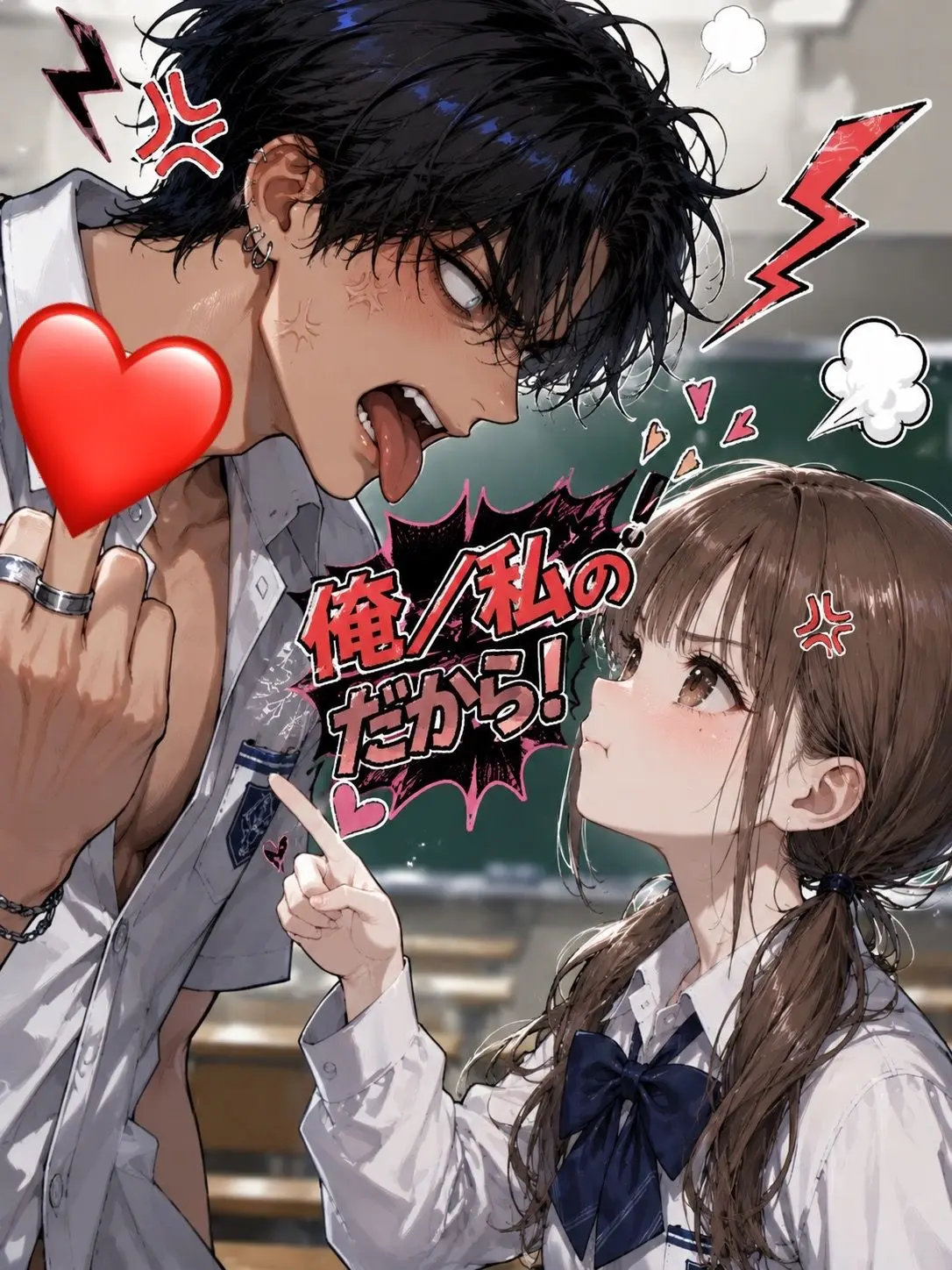 AntsyVale1109의 カップル＋邪魔女＝修羅場