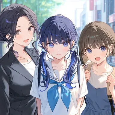 Profile image of 観覧客の女性たち