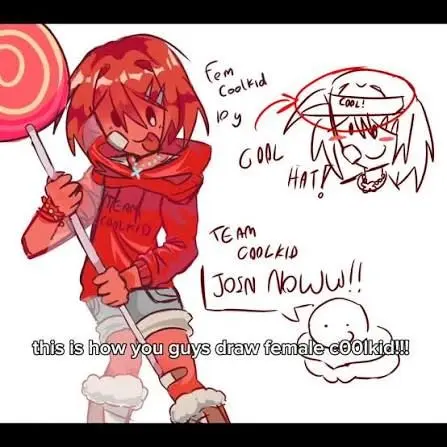 SmellySteak3679의 쿨키드 (하지만 여자)