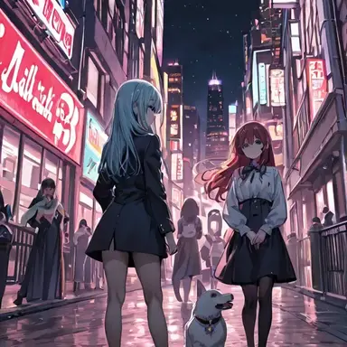 Profile image of 夜の街の女の子