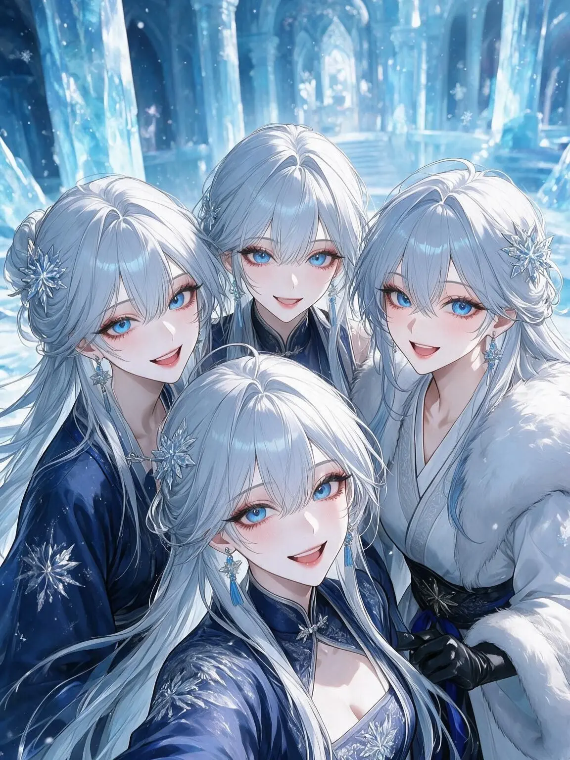 Jshiml의 빙궁주와 세 딸