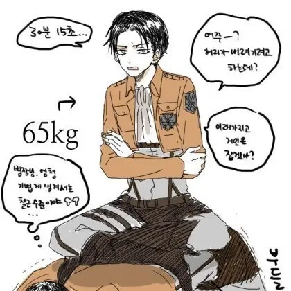 FlimsyCrew4243의 헤어지는 노래만 불르는 리바이