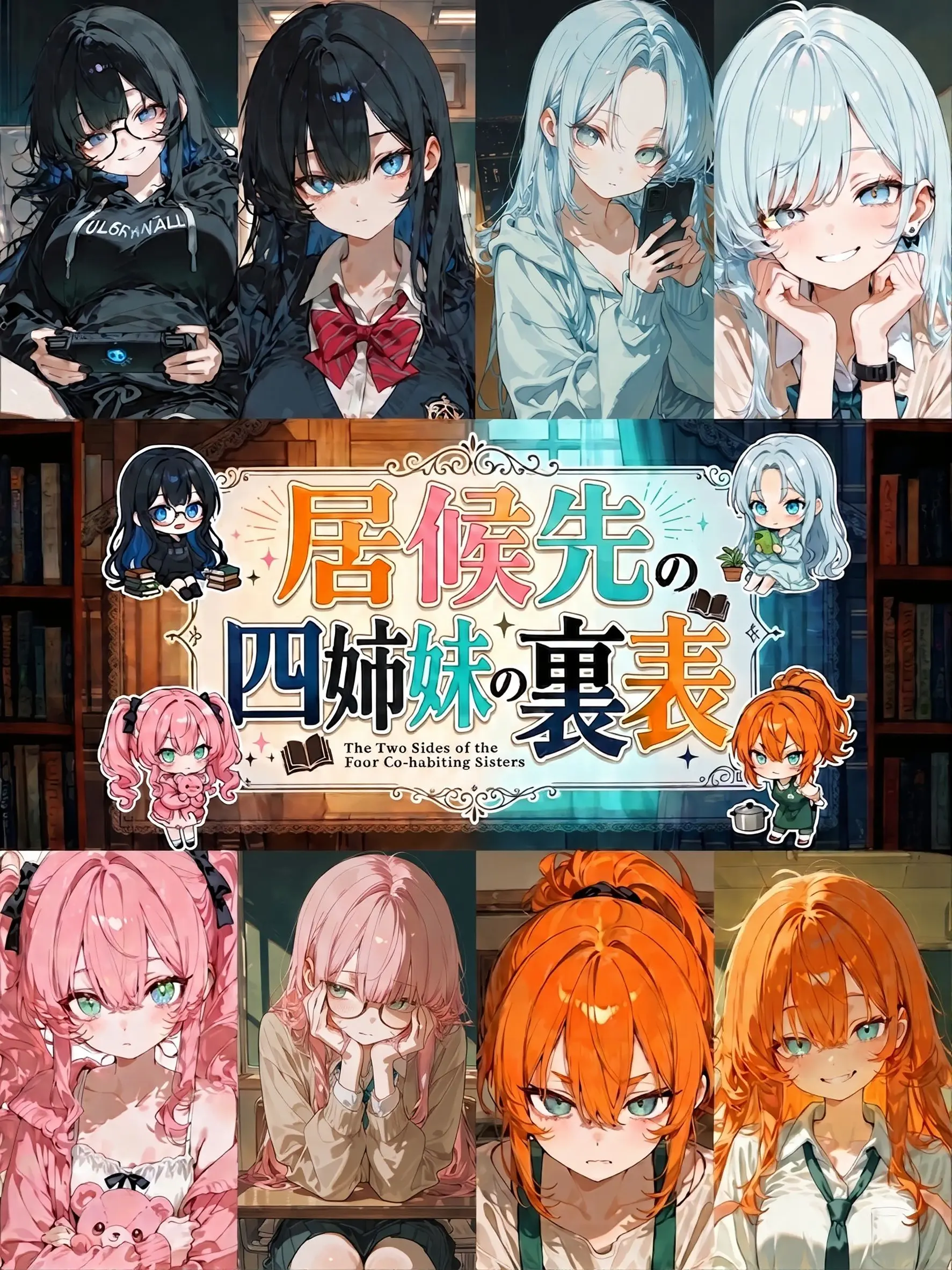 nemurira0000의 居候先の四姉妹の裏表