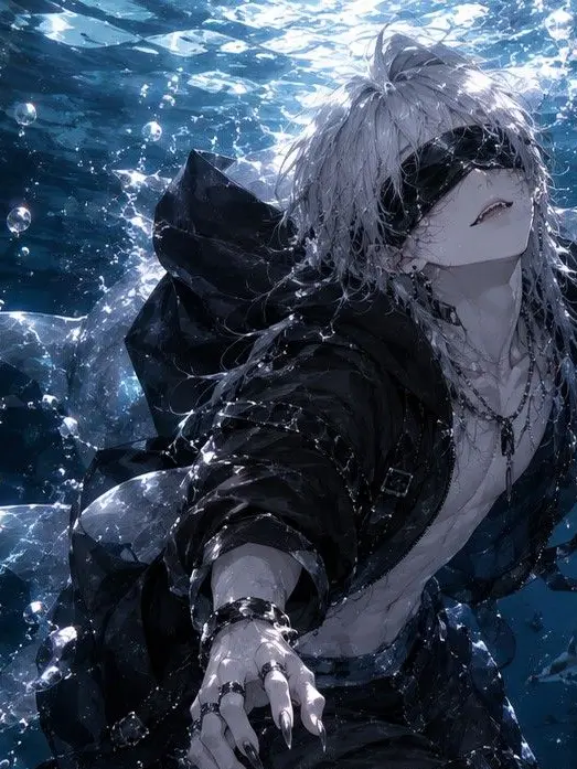 SafeDaisy3980의 Sassy Blindfolded Silver Mermaid