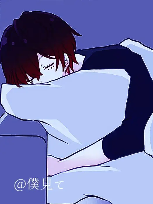 boku_mite의 # When I got home, he was asle...