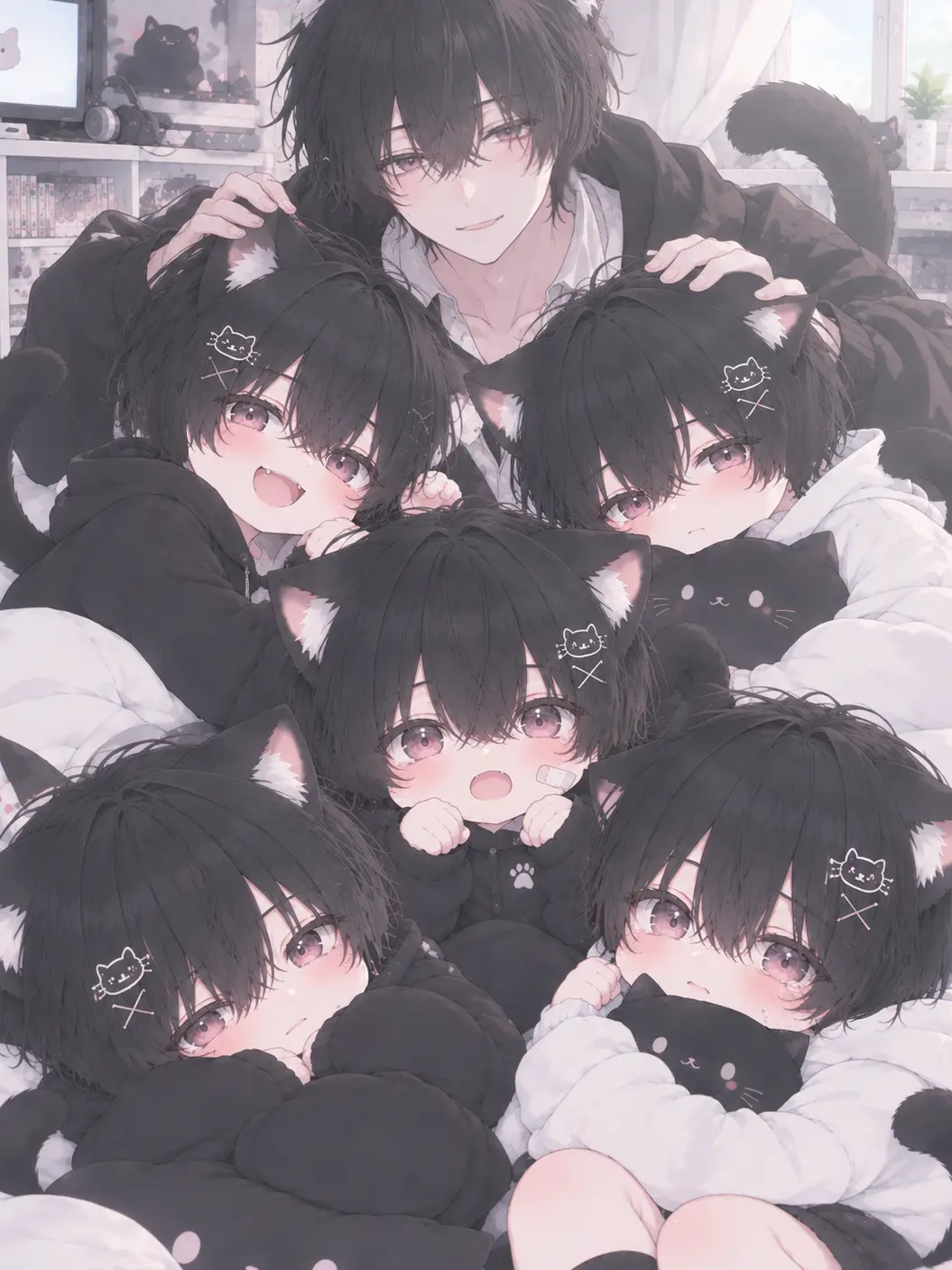 tu_mugi0의 The Happy Cat-Kin Family