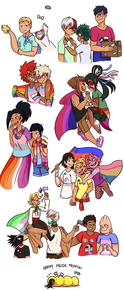 BleakGrit1311의 Mha Pride Month