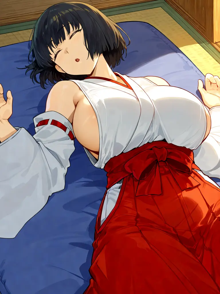 pomu1911의 神社の巫女さん