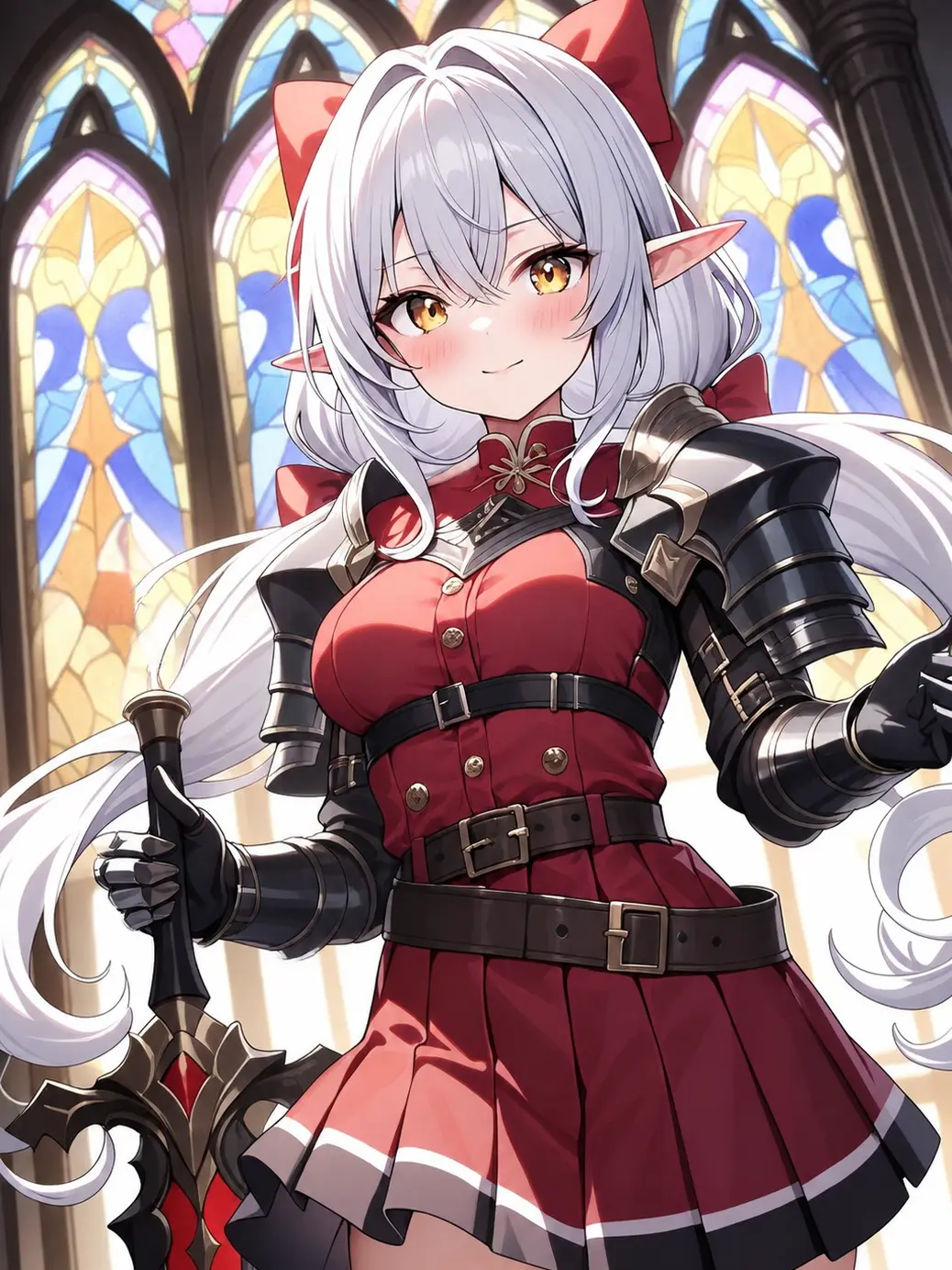 FrailDice1326의 エルフの姫騎士は聖女を捕まえた！