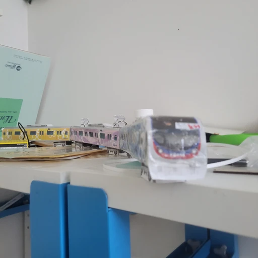 도색환원되는자전거열차달래주기