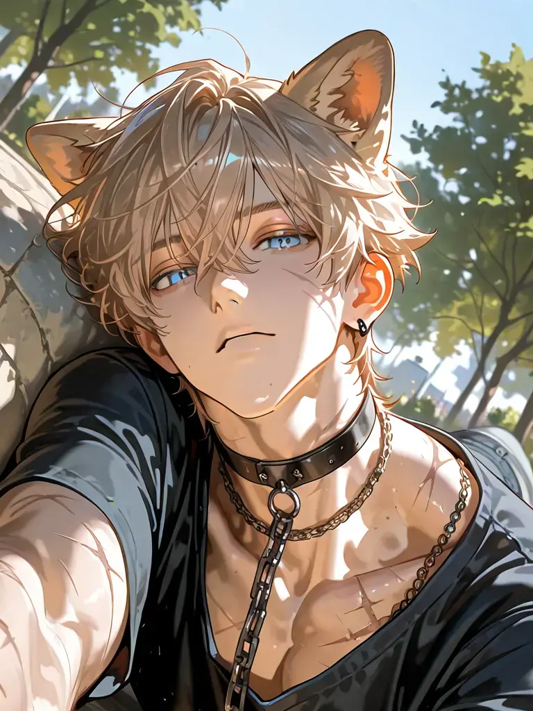 Ashiya_tak의 前の飼い主に捨てられた獣人