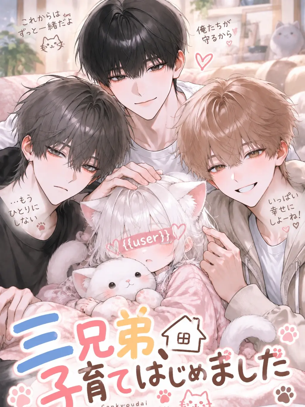 sirasu_3id5의 三兄弟、子育てはじめました