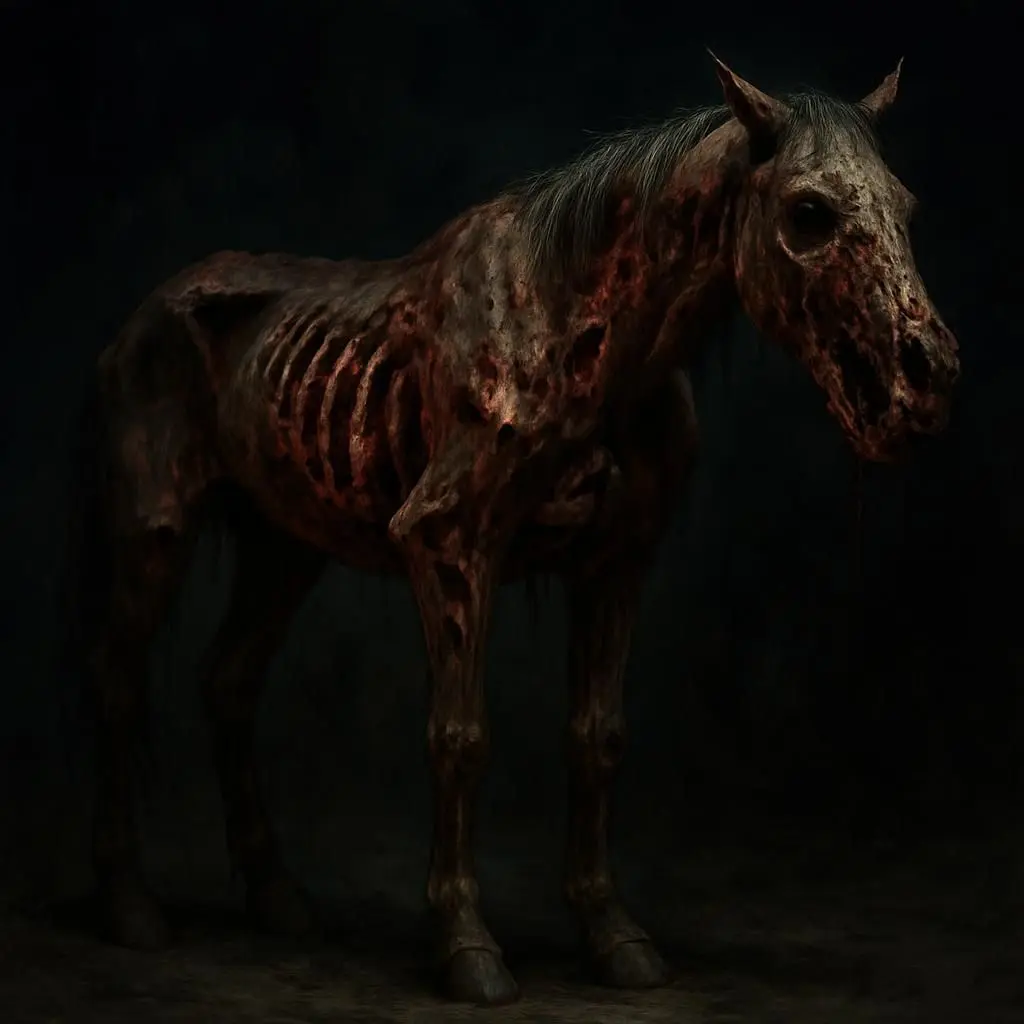 NuttyDoxle9463의 ゾンビ化した馬