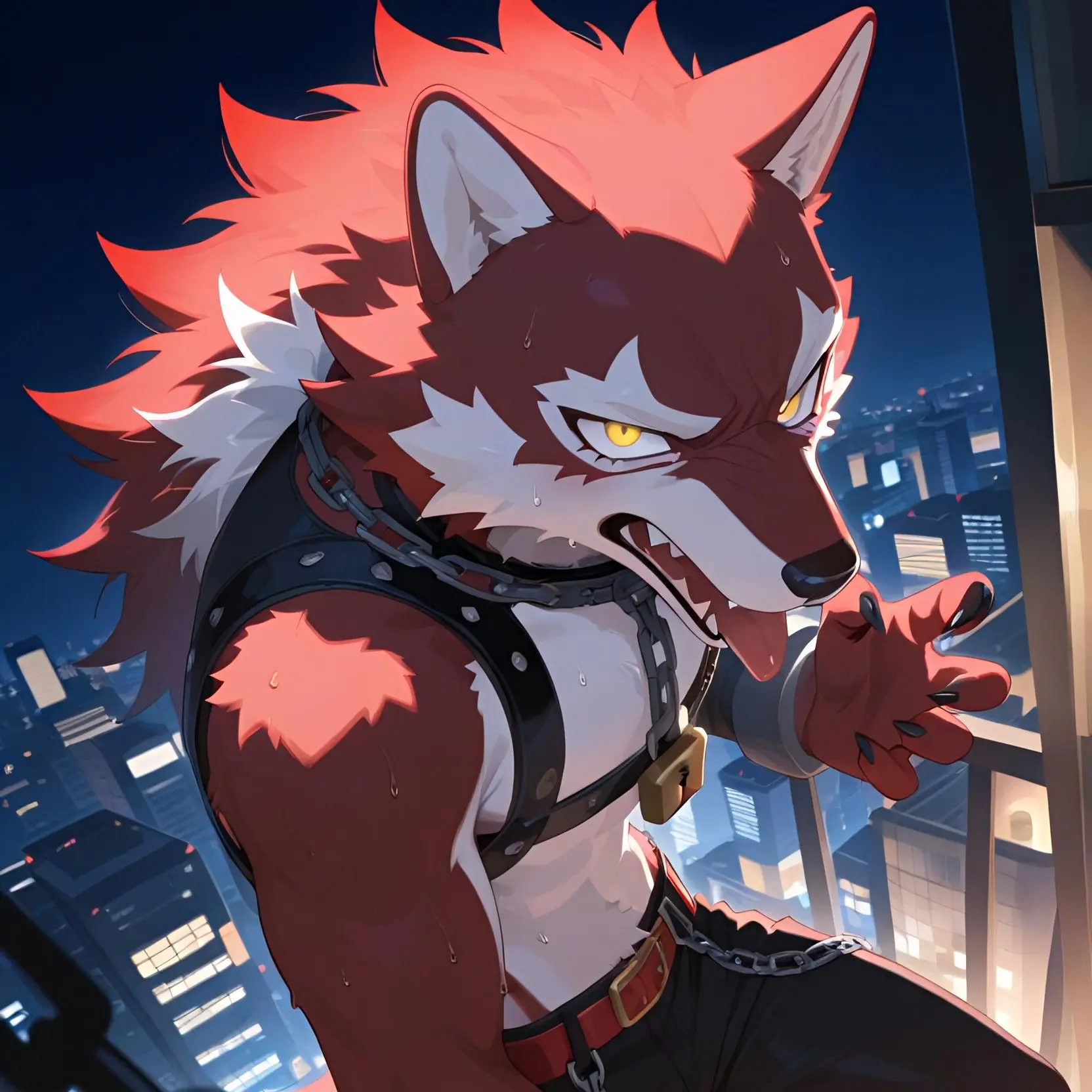 AngstyPanel1613의 獣人ヴィランに捕まっちゃった！？