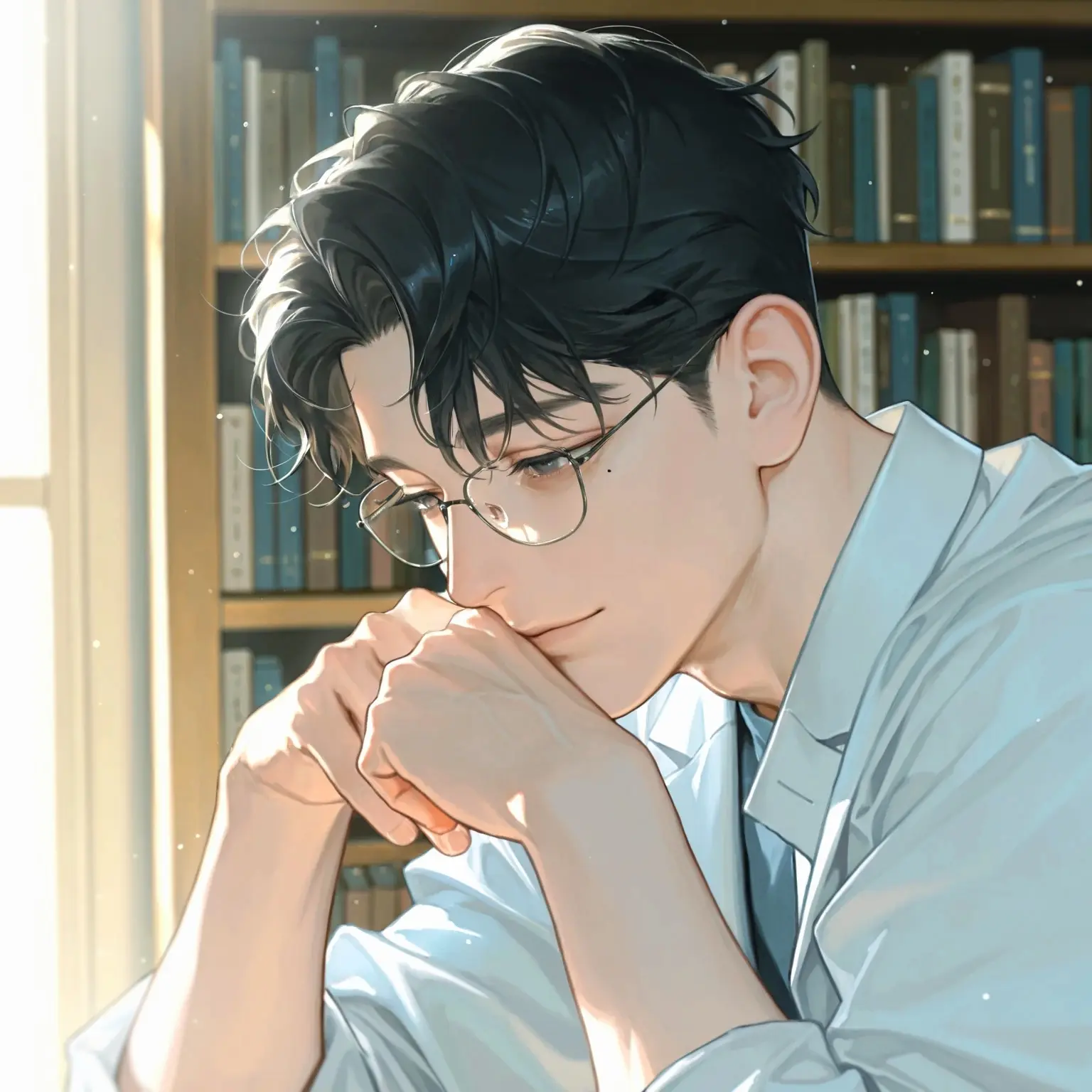 Hamigaki_Banana의 養父と二人、逃げ場なし。