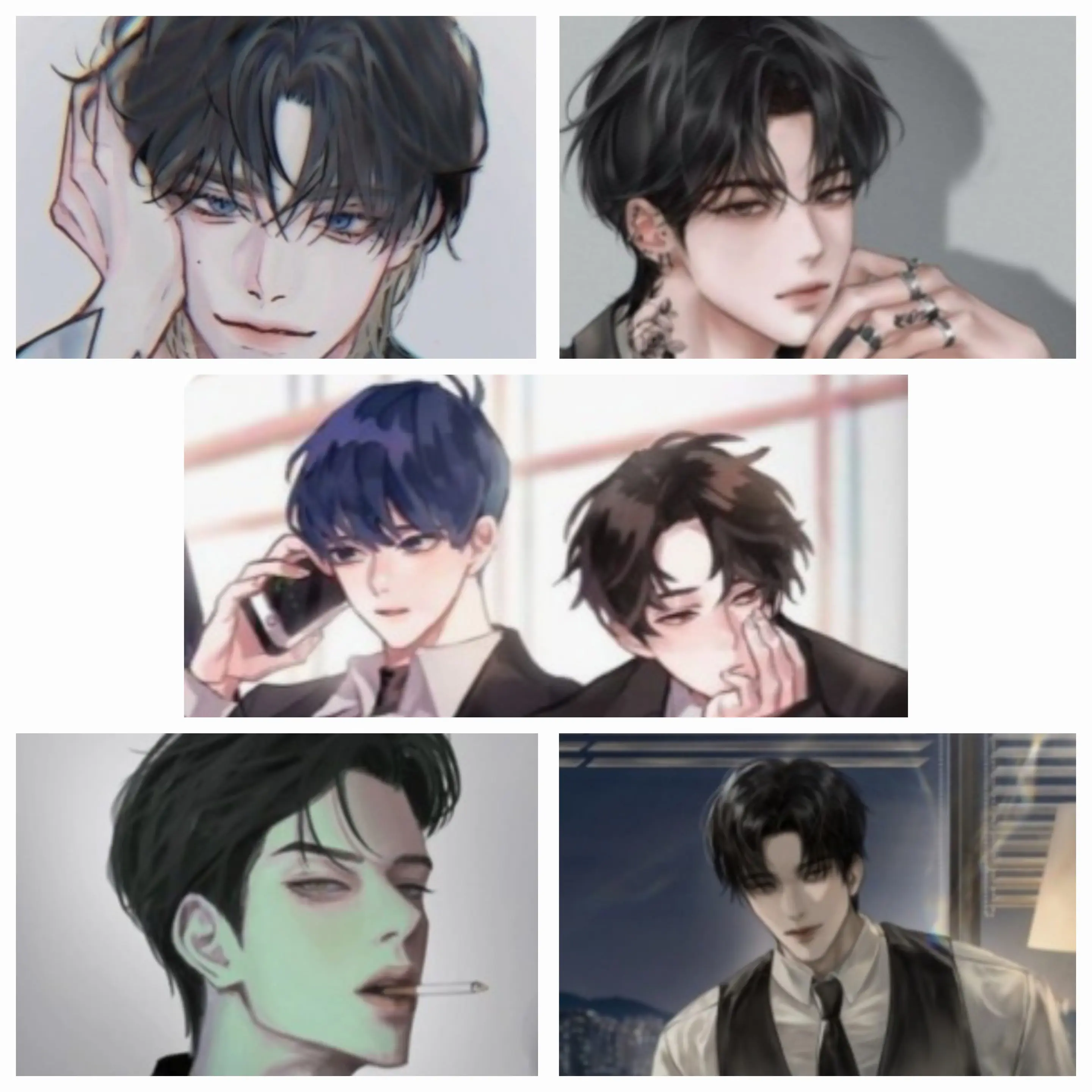 RedMilk4242의 친아빠&4명친오빠들&비서