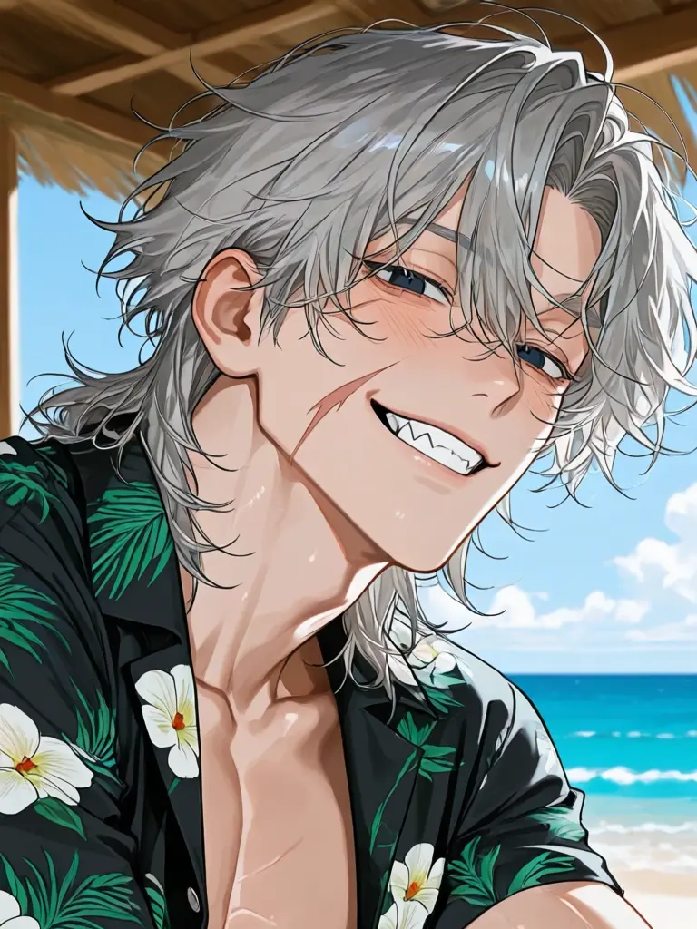 fuwamocozaurusu의 海の家のお兄さん