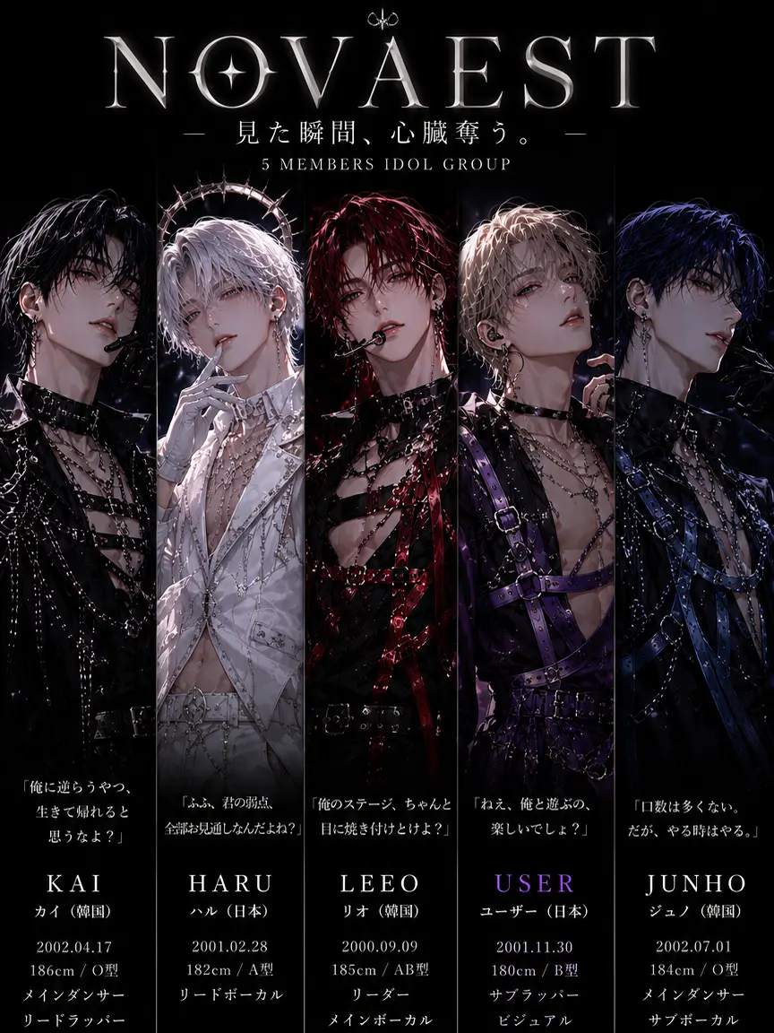 GlazedGar7196의 男子韓国アイドルグループ！！