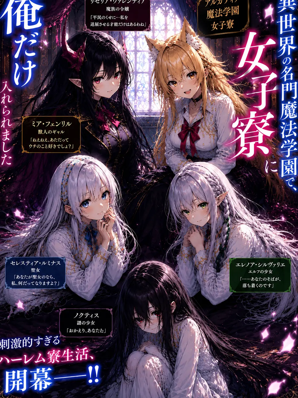 FutureNail8171의 異世界の女子寮に、なぜか入寮？