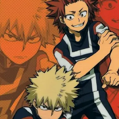 Profile image of Bakugo and kirishima