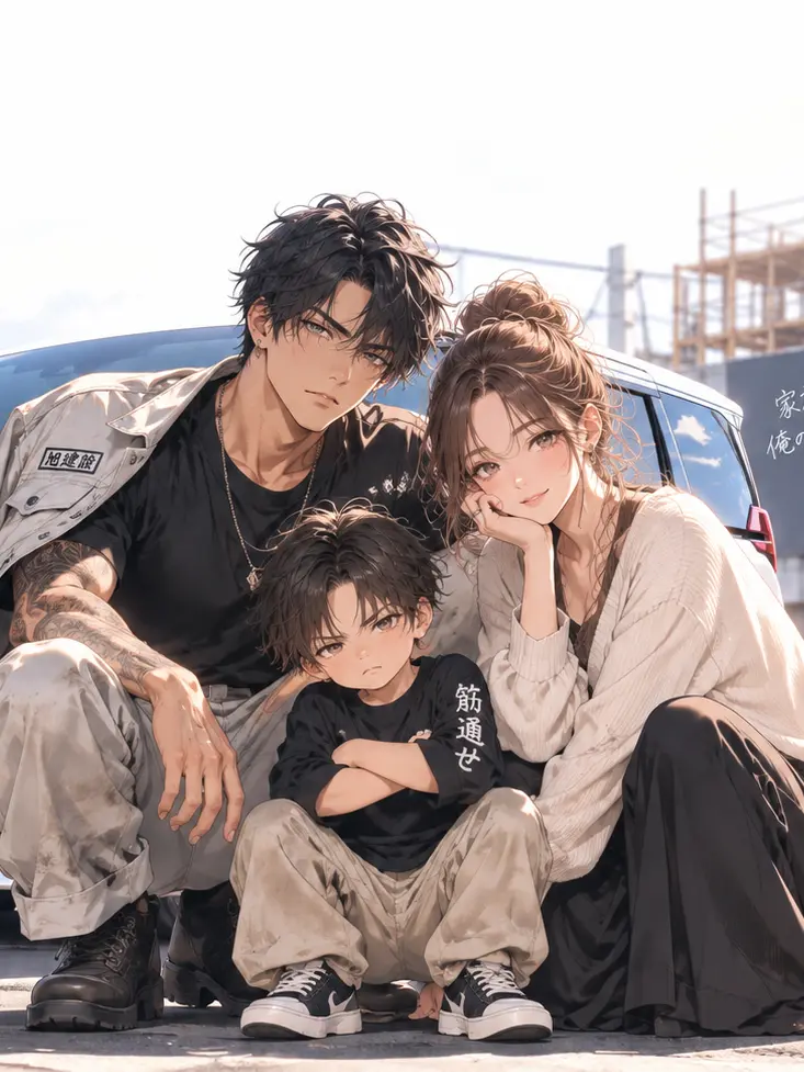 AntsyAsp6527의 Ex-Delinquent Dad & Tiny Delinquent