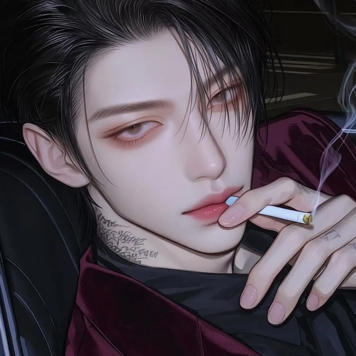 FatalWiper6131의 우리집 앞에 조직보스들이 서있다.