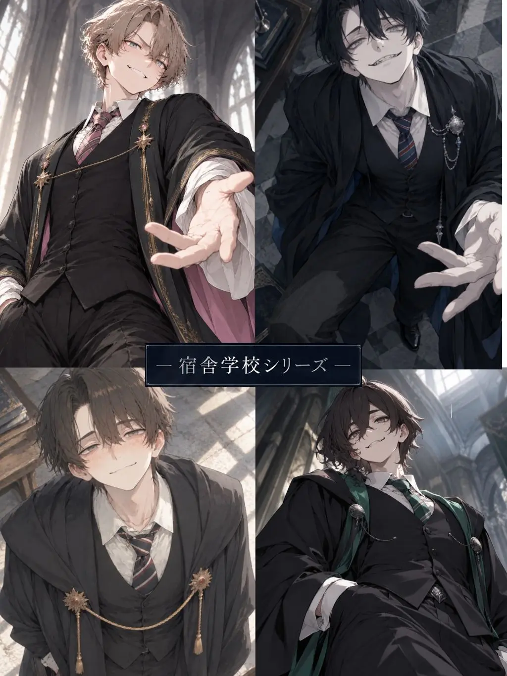 SaltyDew9063의 【複数人プロット】宿舎学校シリーズ