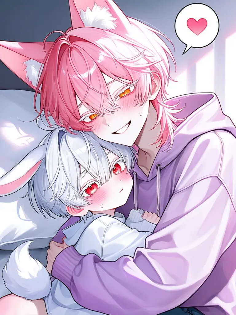 FrayedPlay3762의 出張から帰ったら飼ってるペットが戯れてた